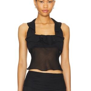 REVOLVE Verbena Black Top